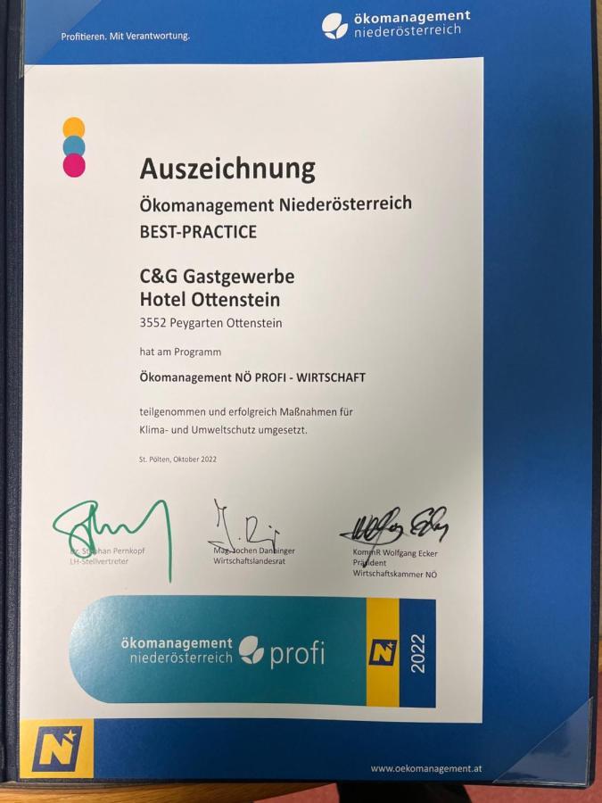 Hotel Ottenstein - Das Wohlfuehlhotel Rastenfeld 外观 照片
